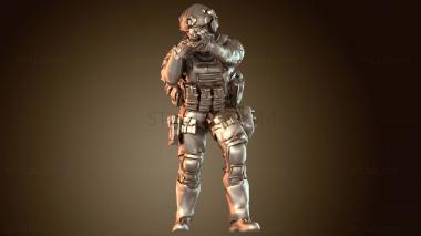 3D модель Оборотень-варвар Ариана Грейвульф (STL)