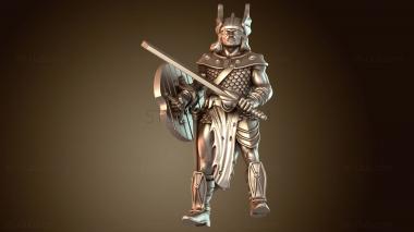 3D модель Вервольф Атакующий Револьф (STL)