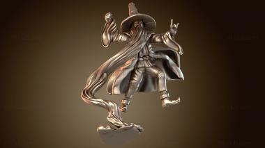 3D модель Оборотень-мечник (STL)