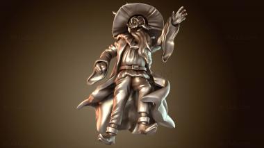 3D модель Оборотень-джентльмен-дуэлянт (STL)