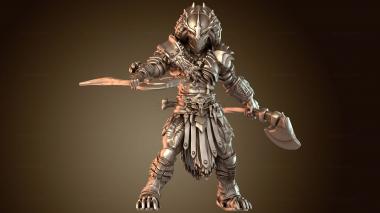 3D модель Охотник на оборотней (STL)