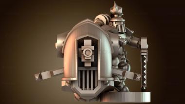 3D модель Смотровая площадка для наблюдения за оборотнями (STL)