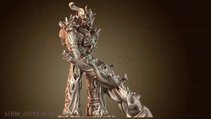 Military Оборотень Воин Альфа