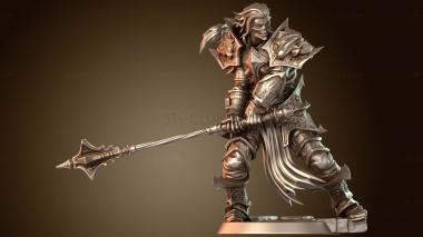 3D модель Западный подрядчик-надзиратель (STL)