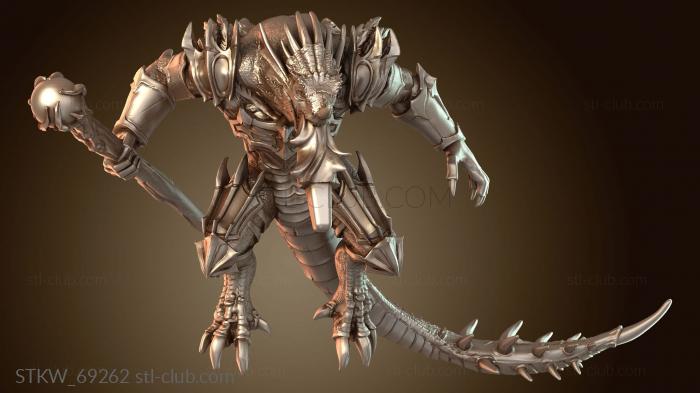 Military Пробужденный крылатый полудракон-огнедышащий