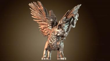 3D модель Крылатый Книзл Альфа (STL)