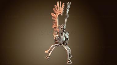 3D модель Формирование крылатых копий (STL)