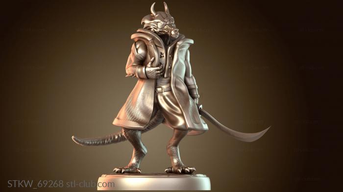 Military Зимний кобольд-капитан