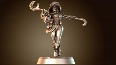 3D модель Ведьма-чародейка (STL)