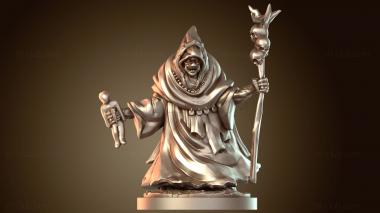 3D модель Ведьма-старуха-матрона (STL)