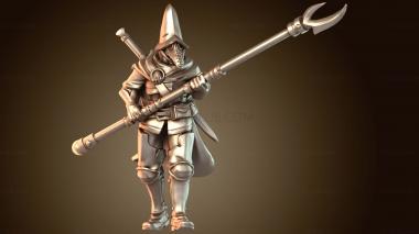 3D модель Охотник на ведьм (STL)