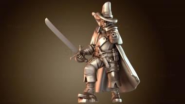 3D модель Охотник на ведьм Клинок Спины (STL)