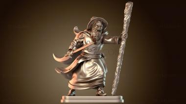 3D модель Дань уважения волшебнику Гэндальфу (STL)