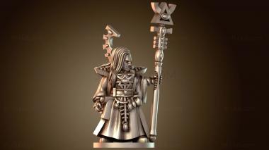 3D модель Волшебник в шлеме (STL)