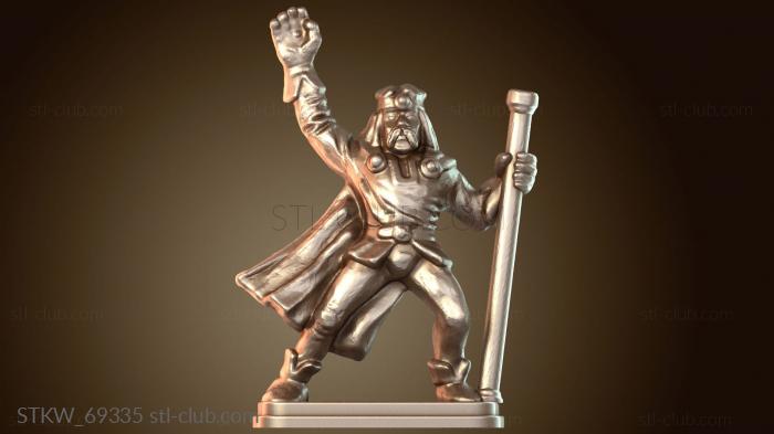 Military Волшебник с усами