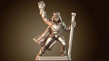 3D модель Волшебник с усами (STL)