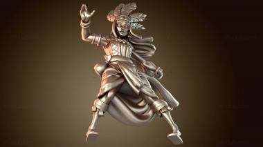 3D модель Вариант «Волшебника» в стиле ацтеков (STL)