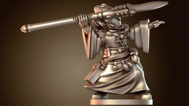 3D модель Волшебник Копье Маг (STL)