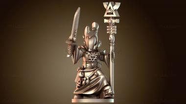 3D модель Волшебный посох Некроманта (STL)