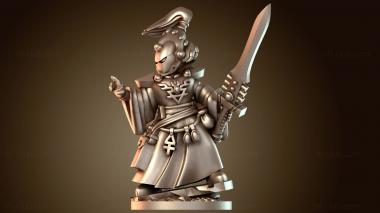 3D модель Оператор меча-волшебника (STL)