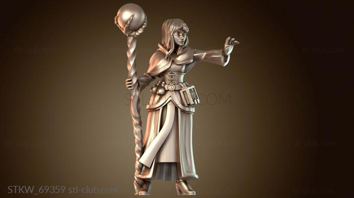 Military Волшебница-посохоносец