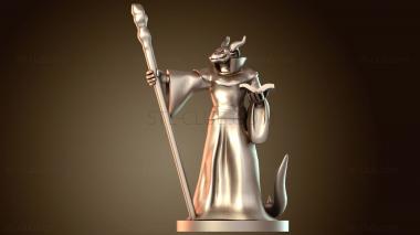 3D модель Волшебники Драконорожденный Волшебник (STL)