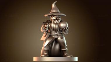 3D модель Волшебники Гном Архимаг (STL)