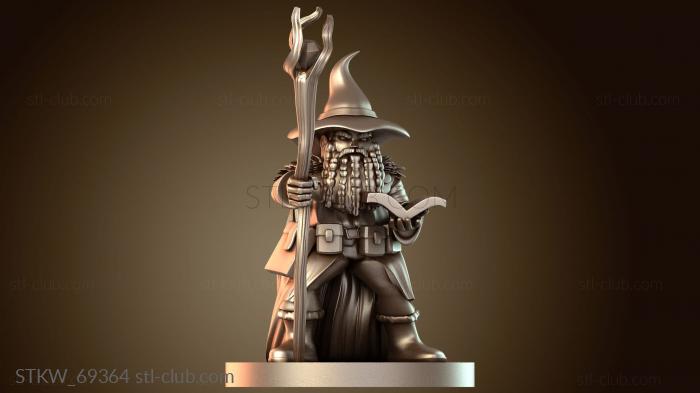 Military Волшебники Гном Боевой Маг