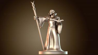 3D модель Волшебники Эльфийский Пиромант (STL)