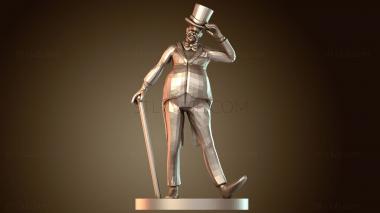 3D модель Волшебники Толстый Тайный Ученый (STL)