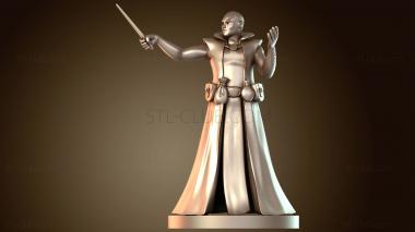 3D модель Волшебники Голиаф Архимаг с жезлом (STL)