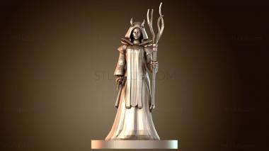 3D модель Посох щупальца архимага тифлинга волшебников (STL)