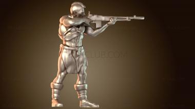 3D модель Волшебники Варвар Маг (STL)