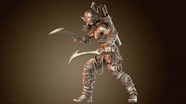 3D модель Woldling Warrior Tracker j (STL)