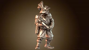 3D модель Волк-скаут б (STL)
