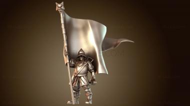 3D модель Волк Баннермен с арбалетом (STL)