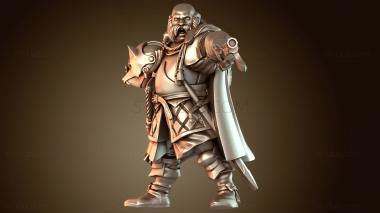 3D модель Волк Капитан Авангард (STL)