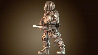 3D модель Волчий лучник-разведчик (STL)