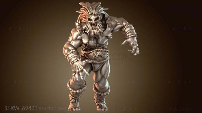 Military Wolfman Tribal r