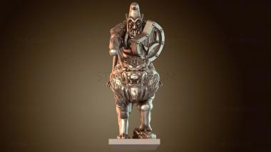 3D модель Wolfrider Tribal (STL)