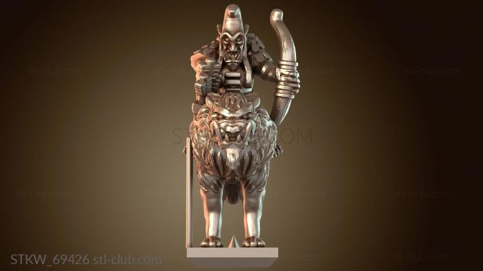 Military Волчий наездник-разведчик