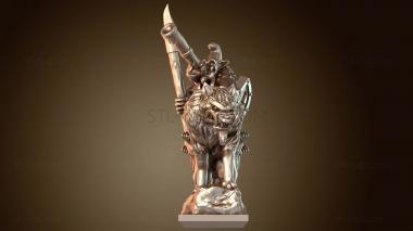 3D модель Wolfrider Stripe Outrider g (STL)