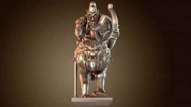 3D модель Wolfrider Stripe Raider k (STL)