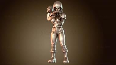 3D модель Модель с ЧПУ для женщин-пассажиров (STL)