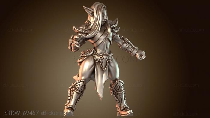 Military Лесной эльф, линейный саночник, крепкий