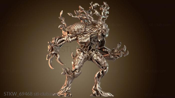 Лесные эльфы, лесной древовик