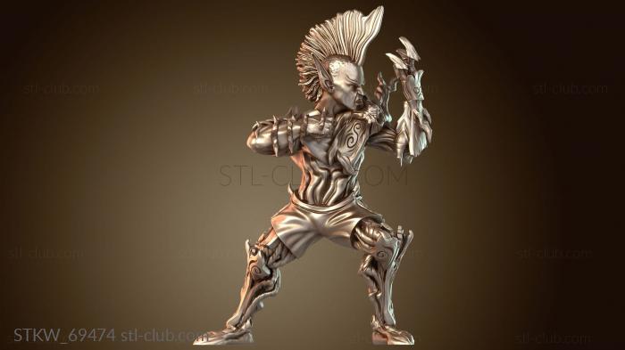 Military Лесные эльфы, линейный защитник