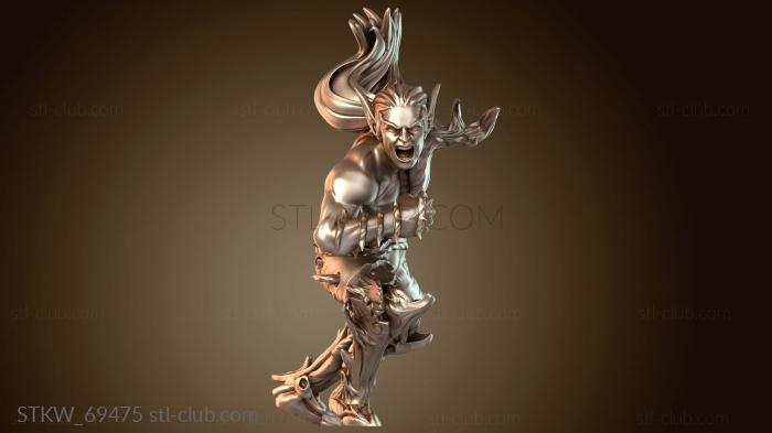 Military Лесные эльфы, линейный игрок Шарп