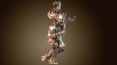 3D модель Лесные эльфы, линейный игрок Шарп (STL)