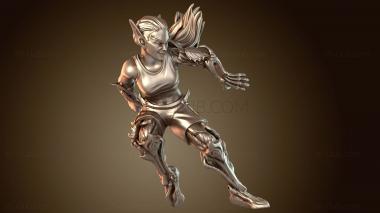 3D модель Лесные эльфы Лиомен Нобл (STL)